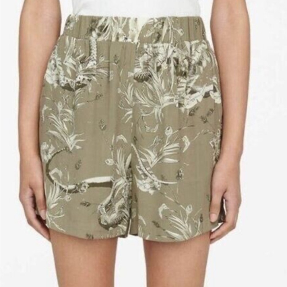 Anine Bing Floral Print Women's Shorts